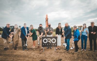 Groundbreaking ceremony kicks off construction of Oro Station Automotive Innovation Park