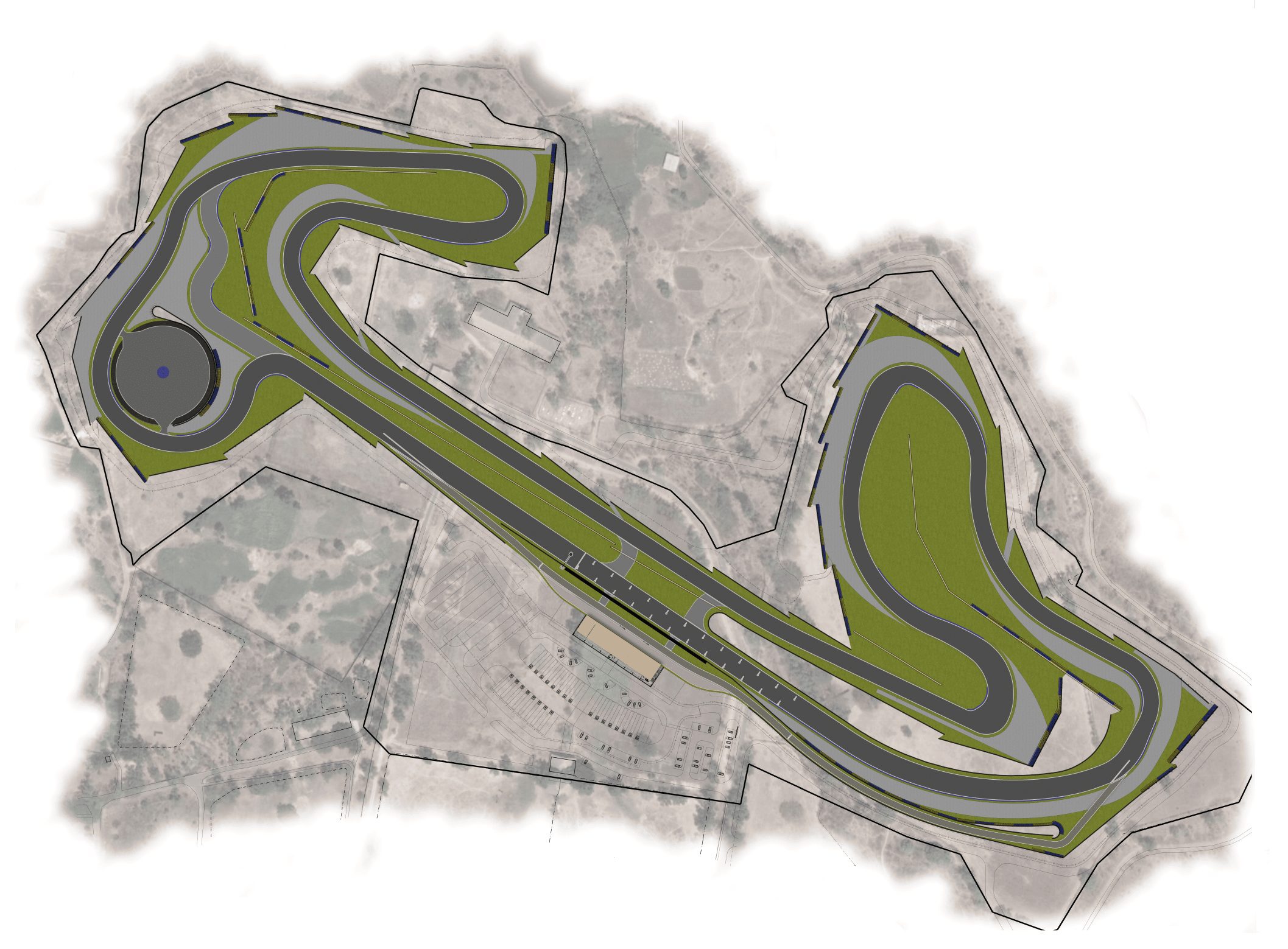 Nanoli Speedway Track Render
