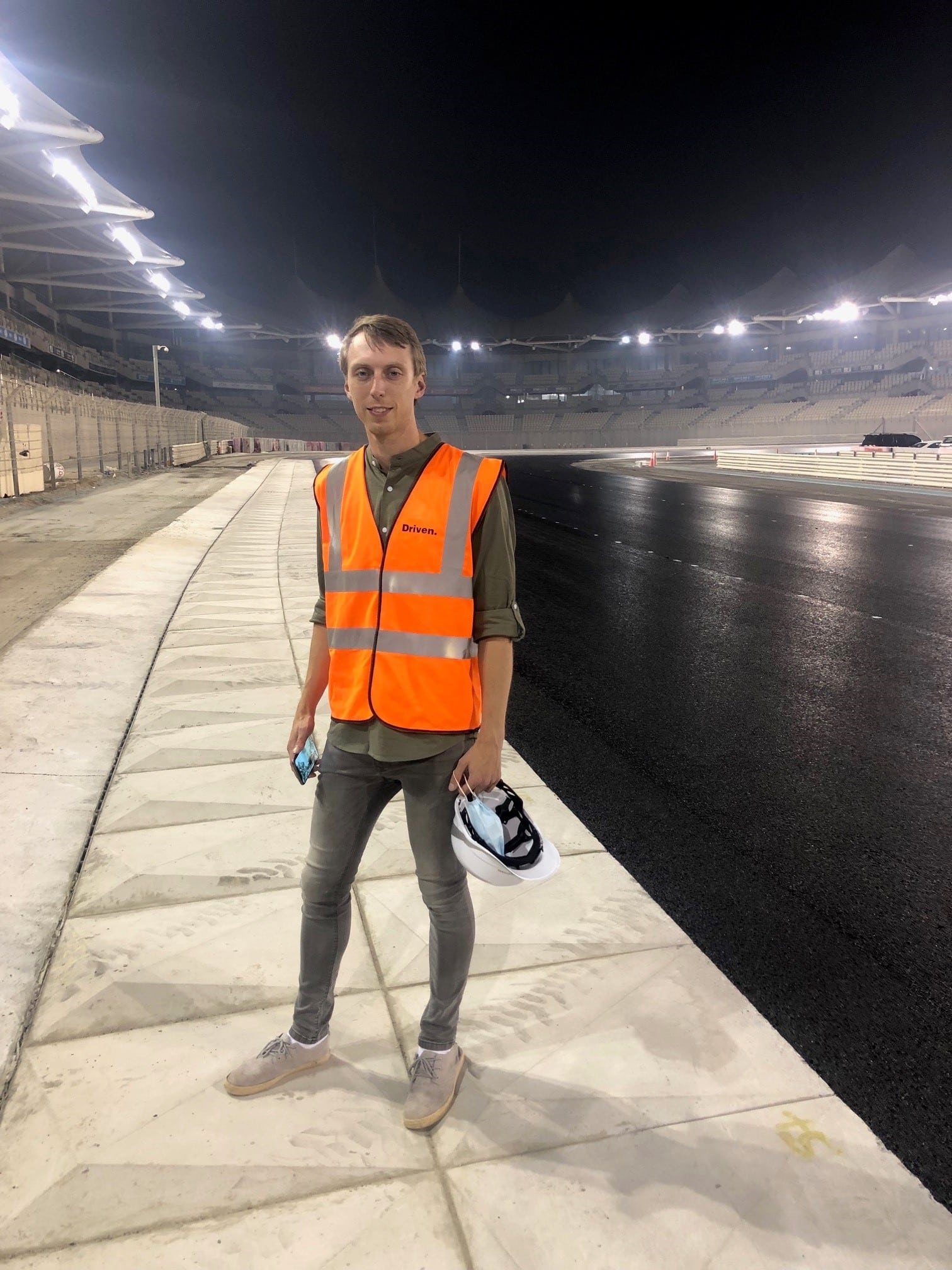 Yas Marina Circuit UAE 2021 Upgrades Driven Construction Kerb
