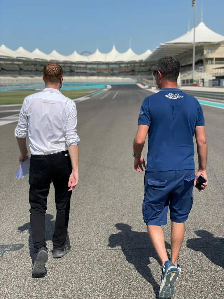 Yas Marina Circuit UAE 2021 Upgrades Driven FIA Inspection Michael Masi