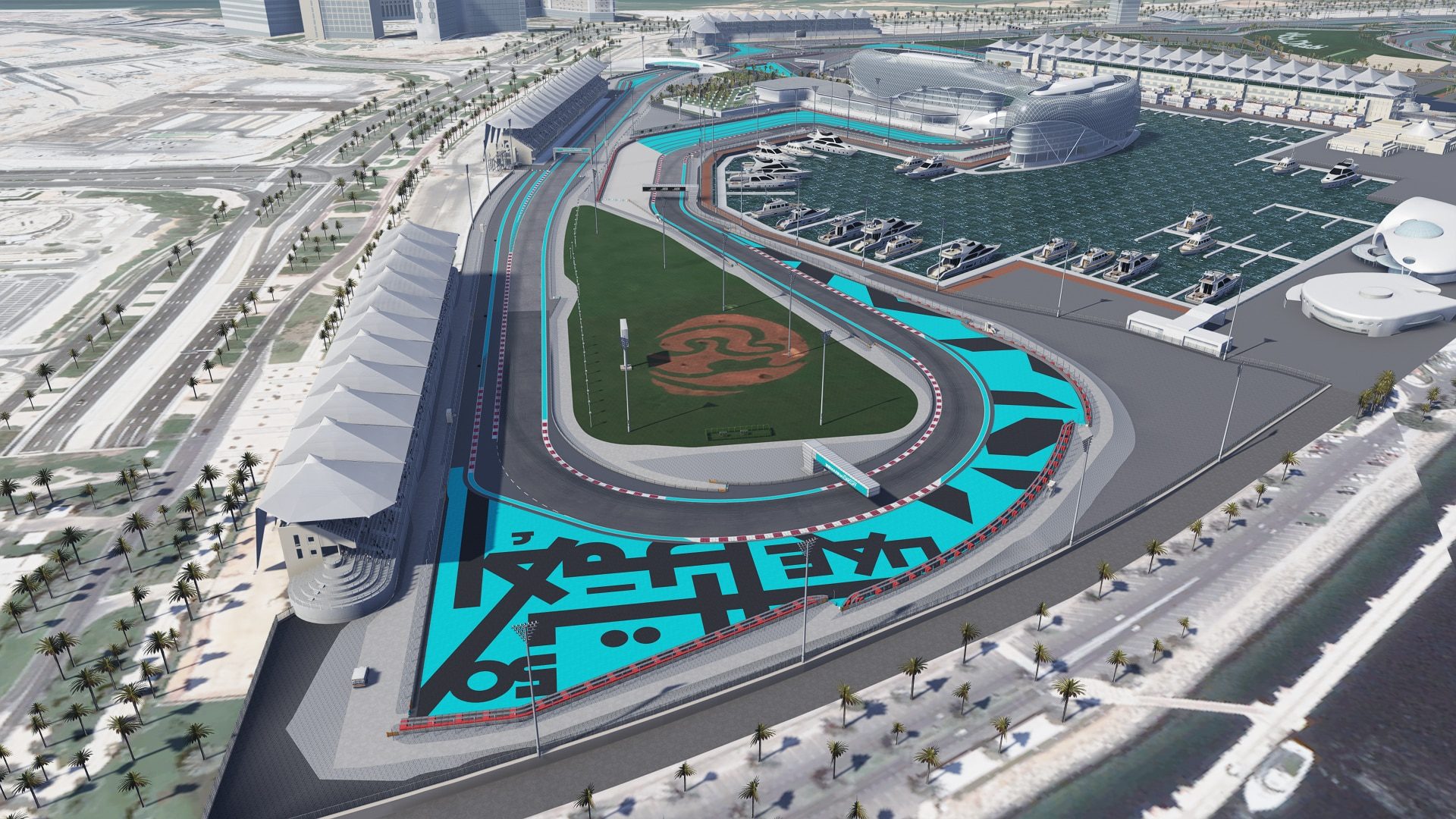 DRIVEN-YasMarinaCircuit-AbuDhabi-UAE-Visualisation-Marina