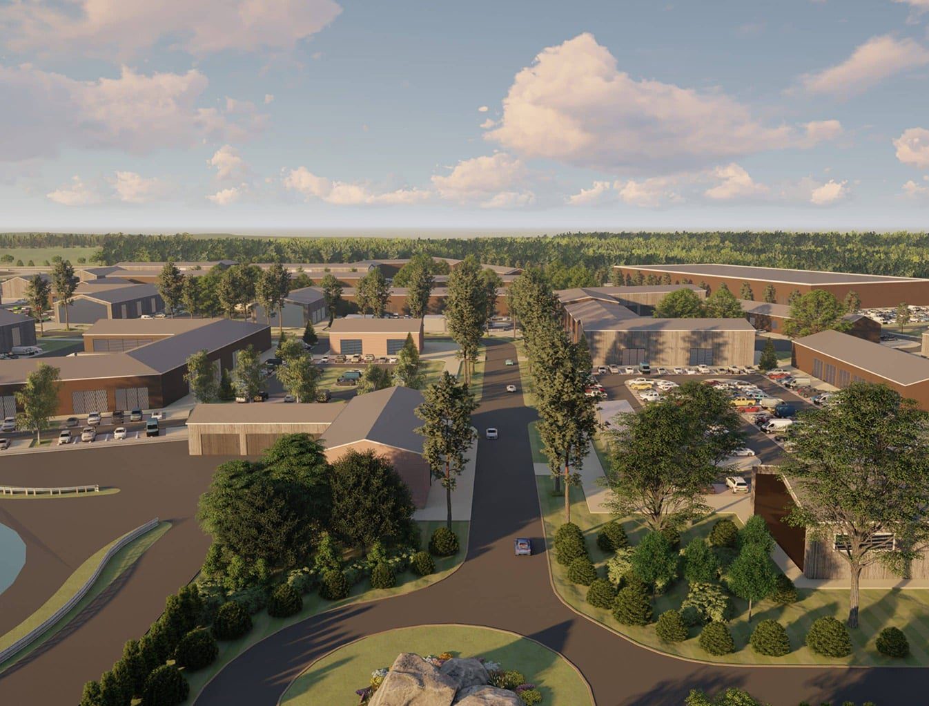 ArchMast-DRVN-ORO-RenderEntrance architecture and masterplanning
