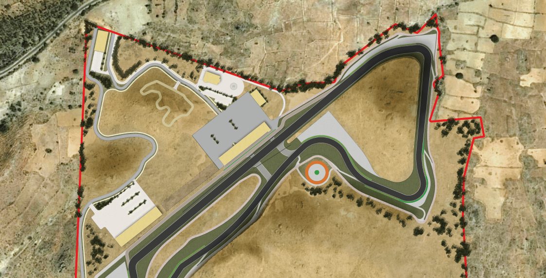 race track concept design