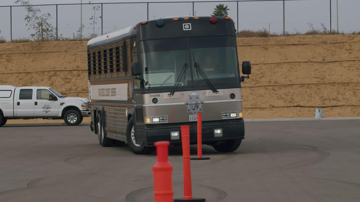 EVOC san diego bus cones