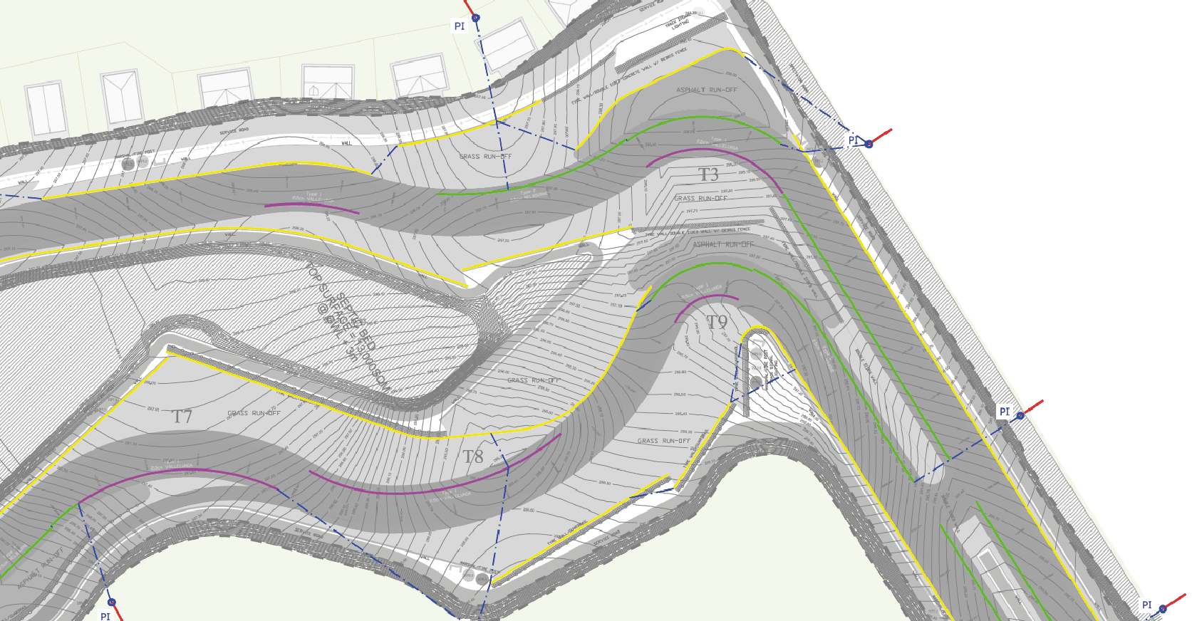 track engineering drawing