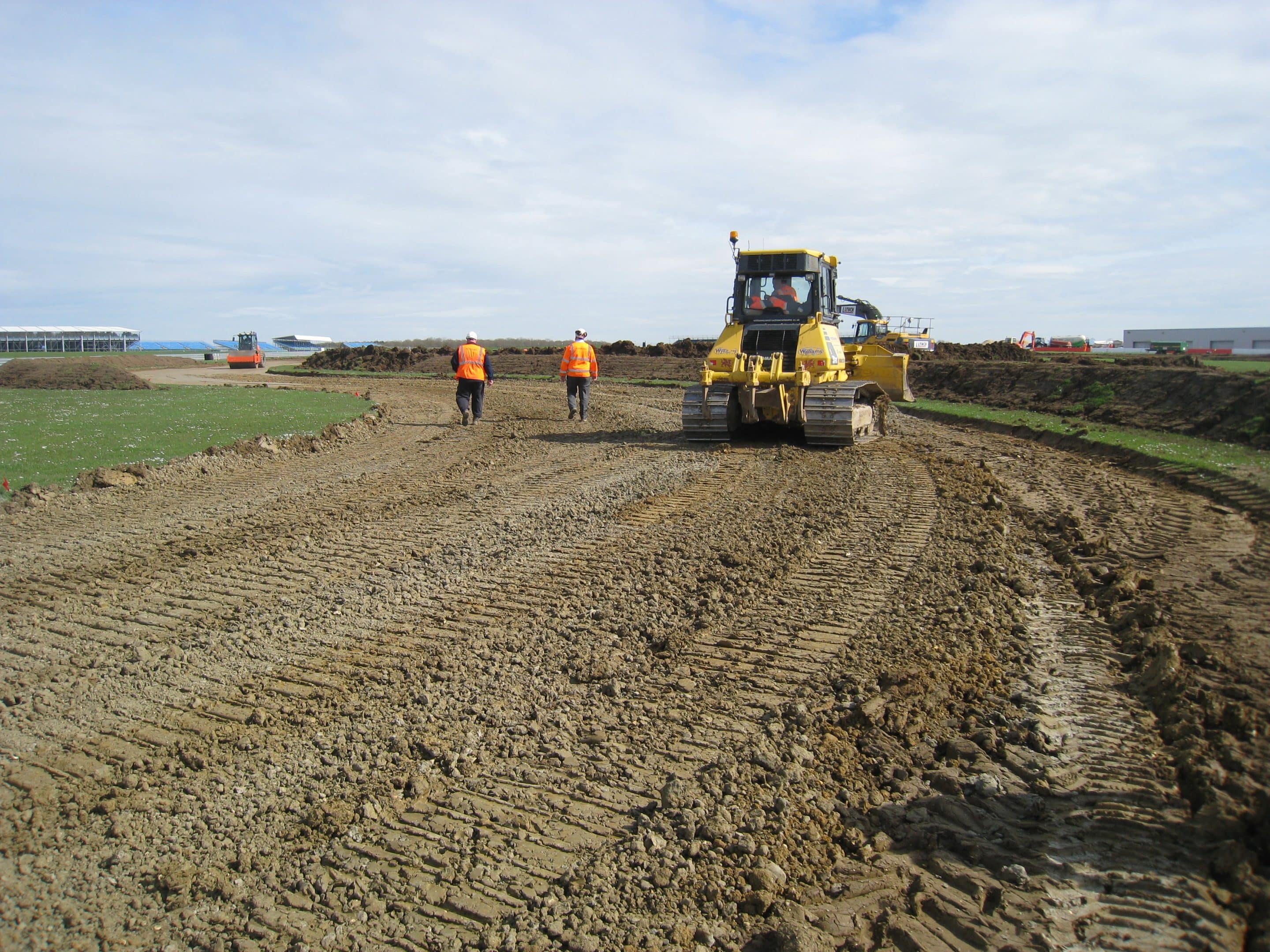 construction tractor