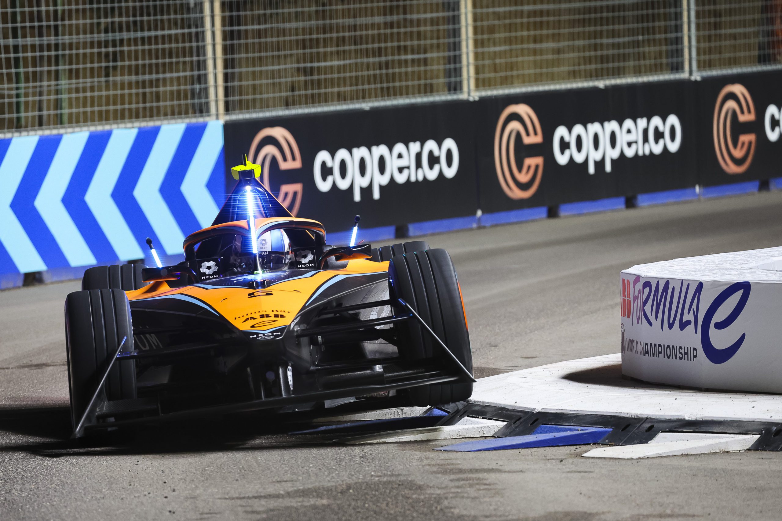 AUTO - 2023 FORMULA E DIRIYAH ePRIX mandalika circuit from above
